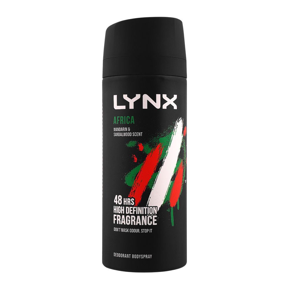 Lynx Africa Deodorant Body Spray, 150ml