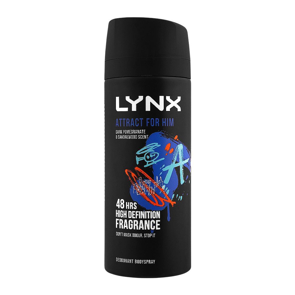 Lynx Attract For Him Deodorant Body Spray, 150ml