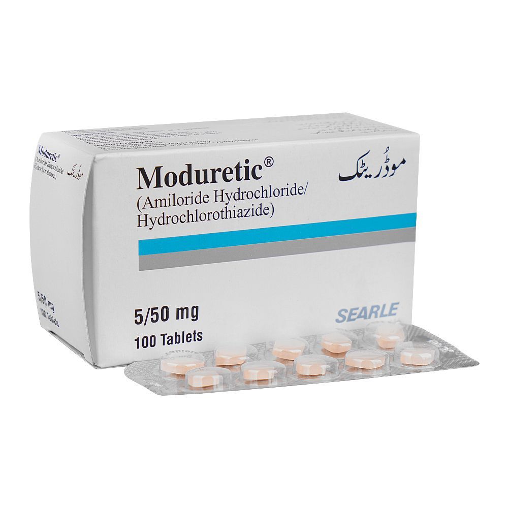 Moduretic Tablets Strip, 5/50mg