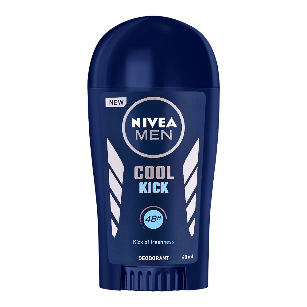 Nivea 48H Men Cool Kick Deodorant Stick, 40ml