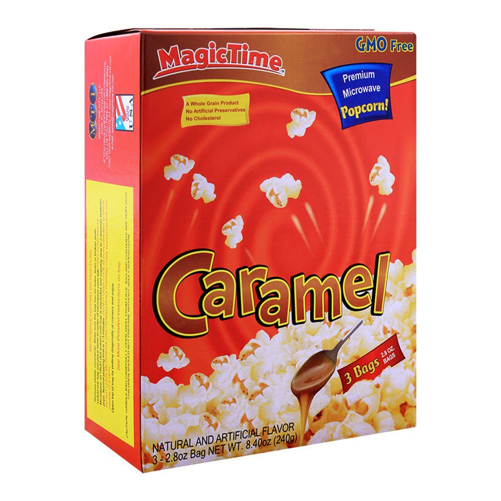 MagicTime Caramel Popcorn 240g