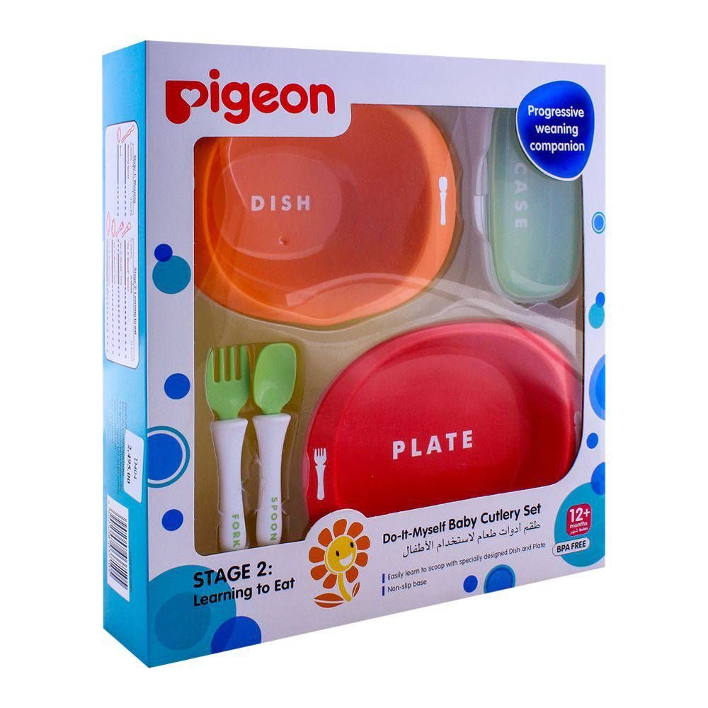 Pigeon Do-It-Myself Baby Cutlery Stage 2 Set