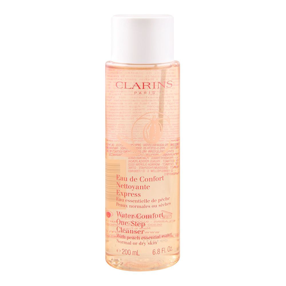 Clarins Paris Water Comfort One-Step Cleanser, Normal Or Dry, Skin 200ml