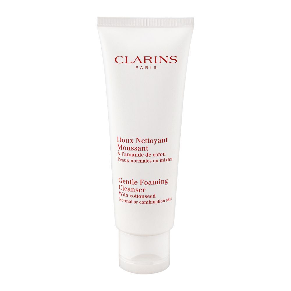 Clarins Paris Gentle Foaming Cleanser, Normal Or Combination Skin, 125ml