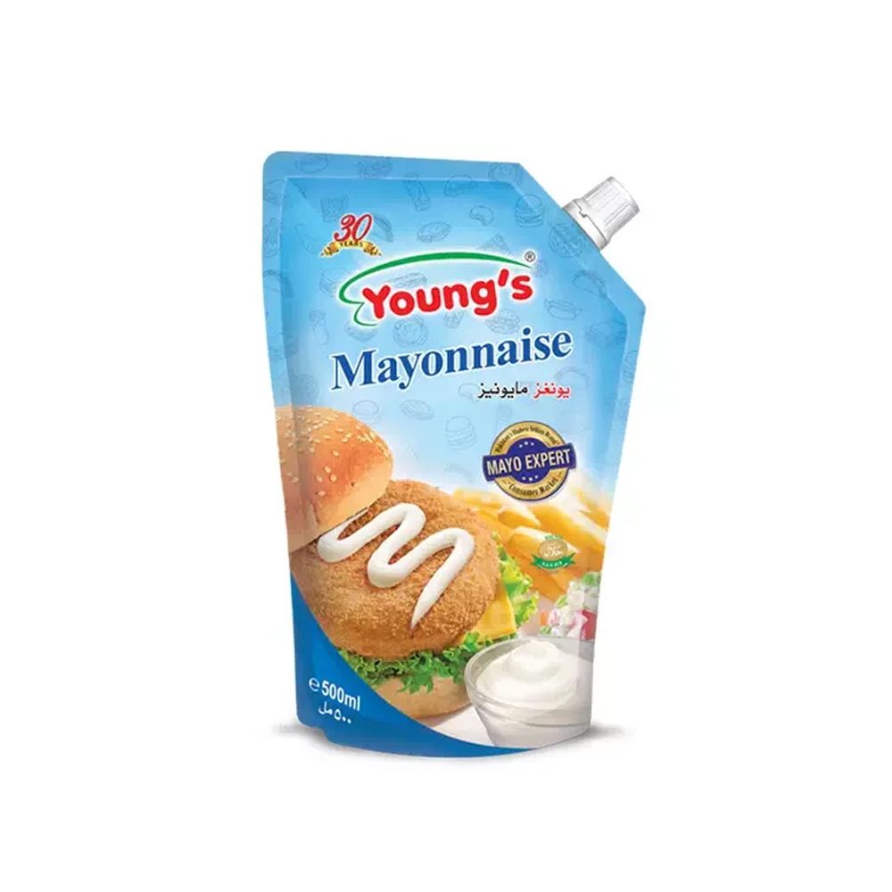 Young's Mayonnaise, 500ml Pouch