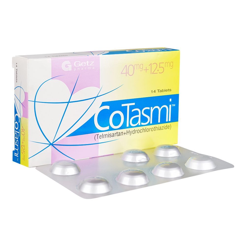 Co-Tasmi Tablets, 40mg+12.5mg Box