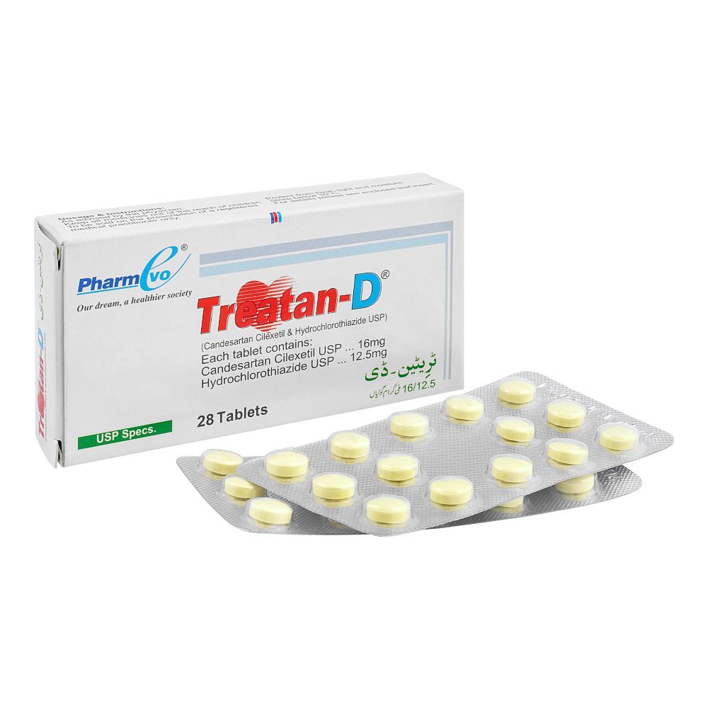 PharmEvo Treatan-D Tablet, 16/12.5mg, 28-Pack