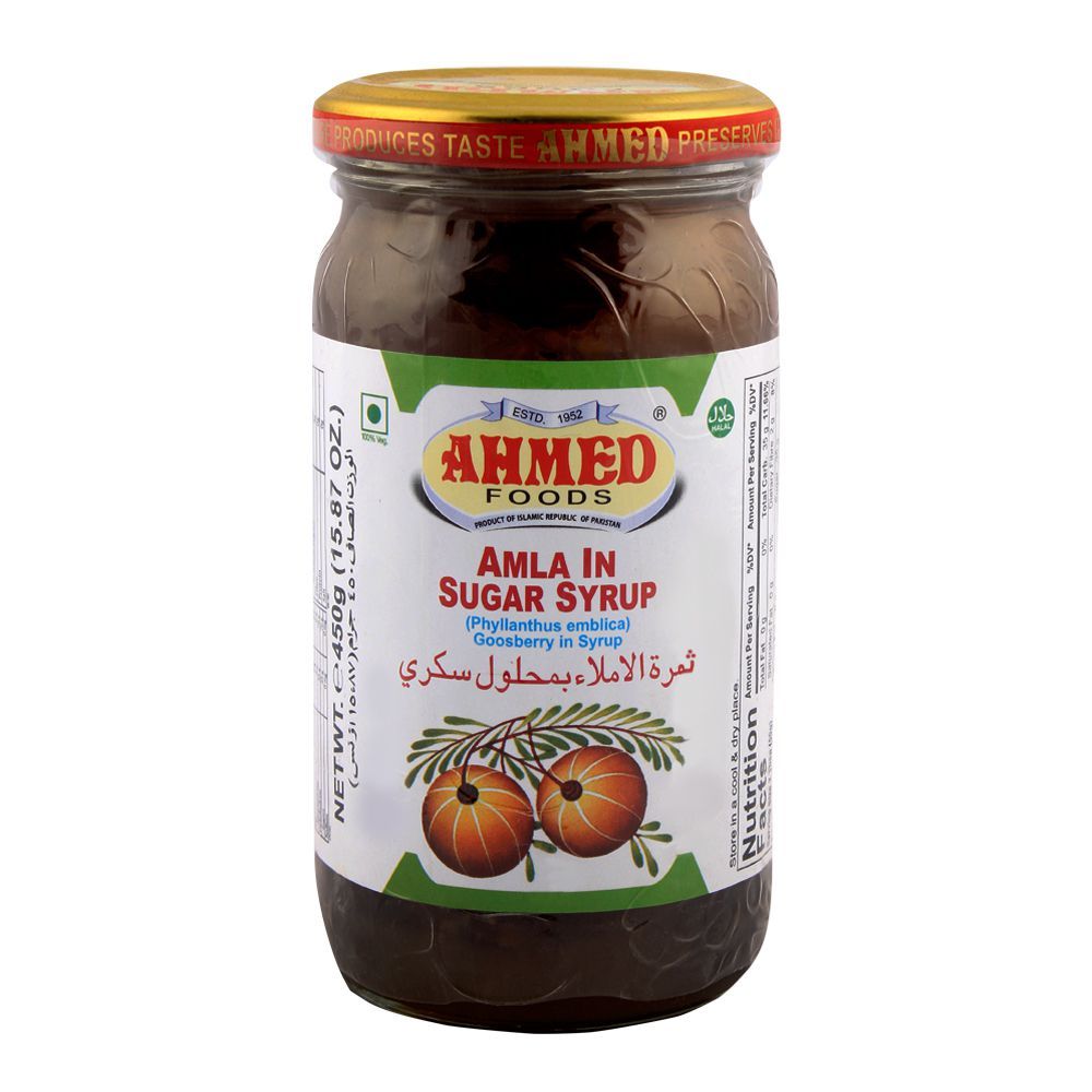 Ahmed Amla In Sugar Syrup Preserve 450gm