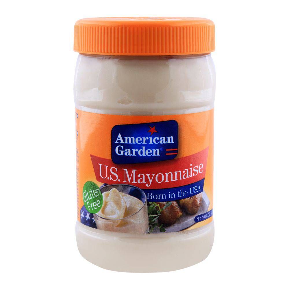 American Garden U.S. Mayonnaise, Gluten Free, 16oz/473ml