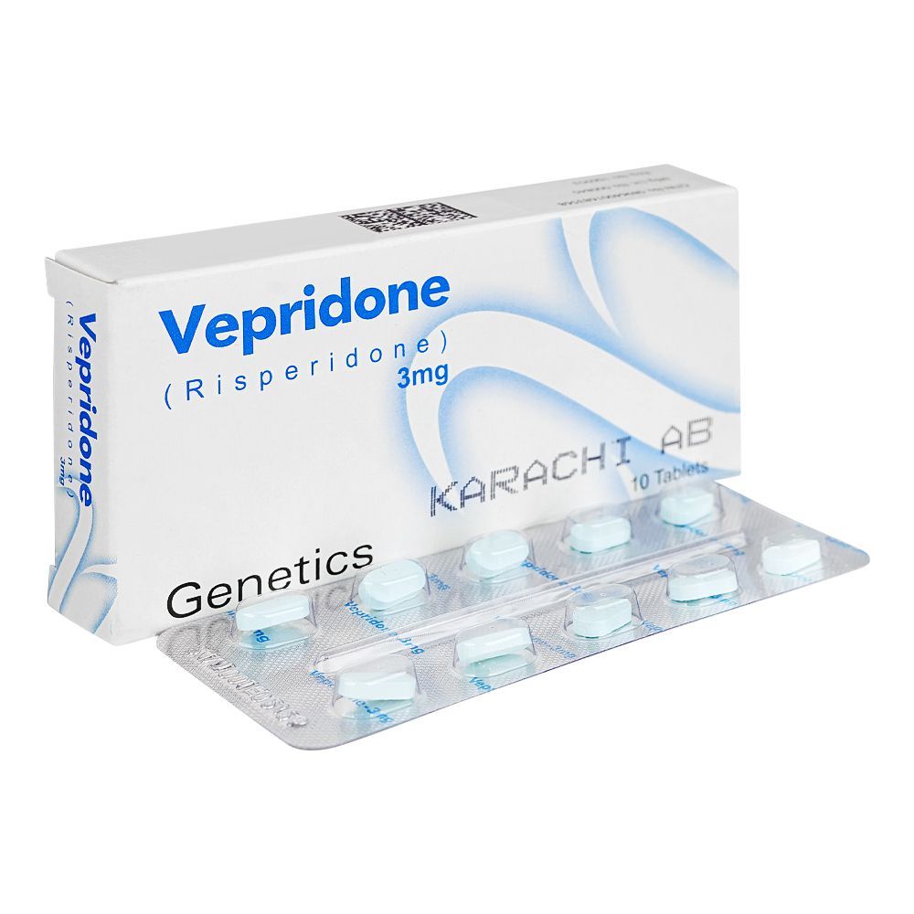 Vepridone Tablets Box, 3mg