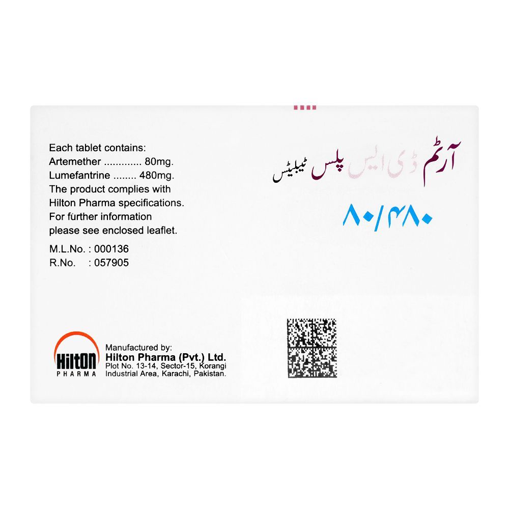 Order Hilton Pharma Artem Ds Plus Tablet Mg Pack Online At