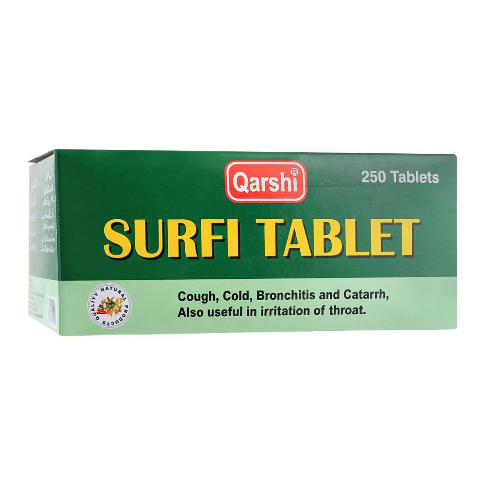 Qarshi Surficol Tablet Stirp, 10-Pack