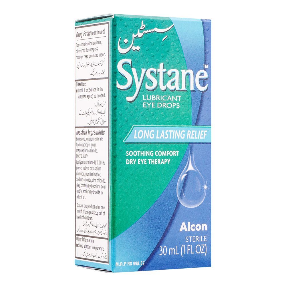 Alcon Laboratories Systane Lubricant Eye Drops, 30ml