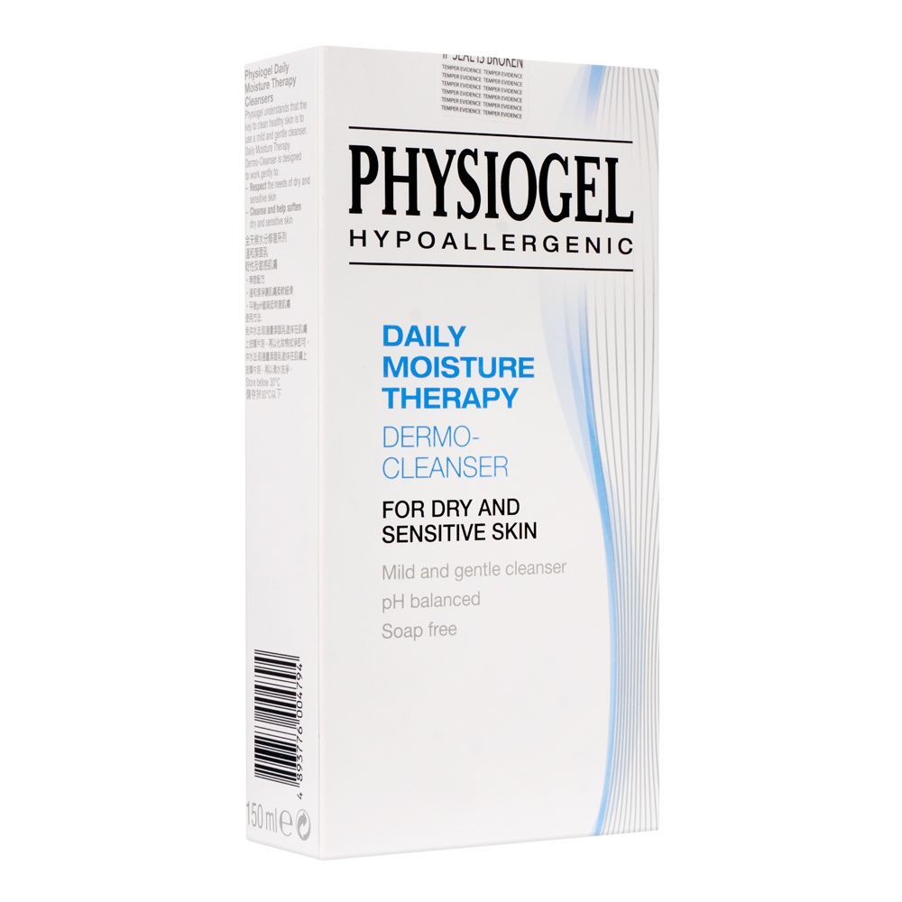Physiogel Daily Moisture Therapy Dermo-Cleanser, Dry and Sensitive Skin, 150ml