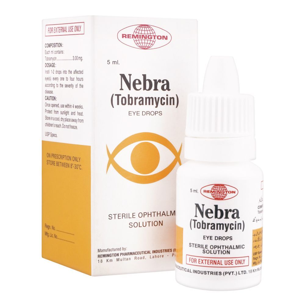 Remington Pharmaceuticals Nebra Eye Drops, 5ml