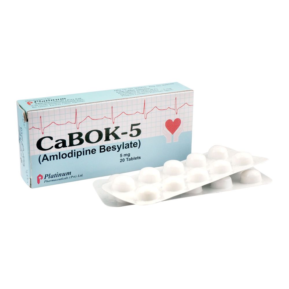 Platinum Pharmaceuticals CaBok-5 Tablet, 5mg, 20-Pack