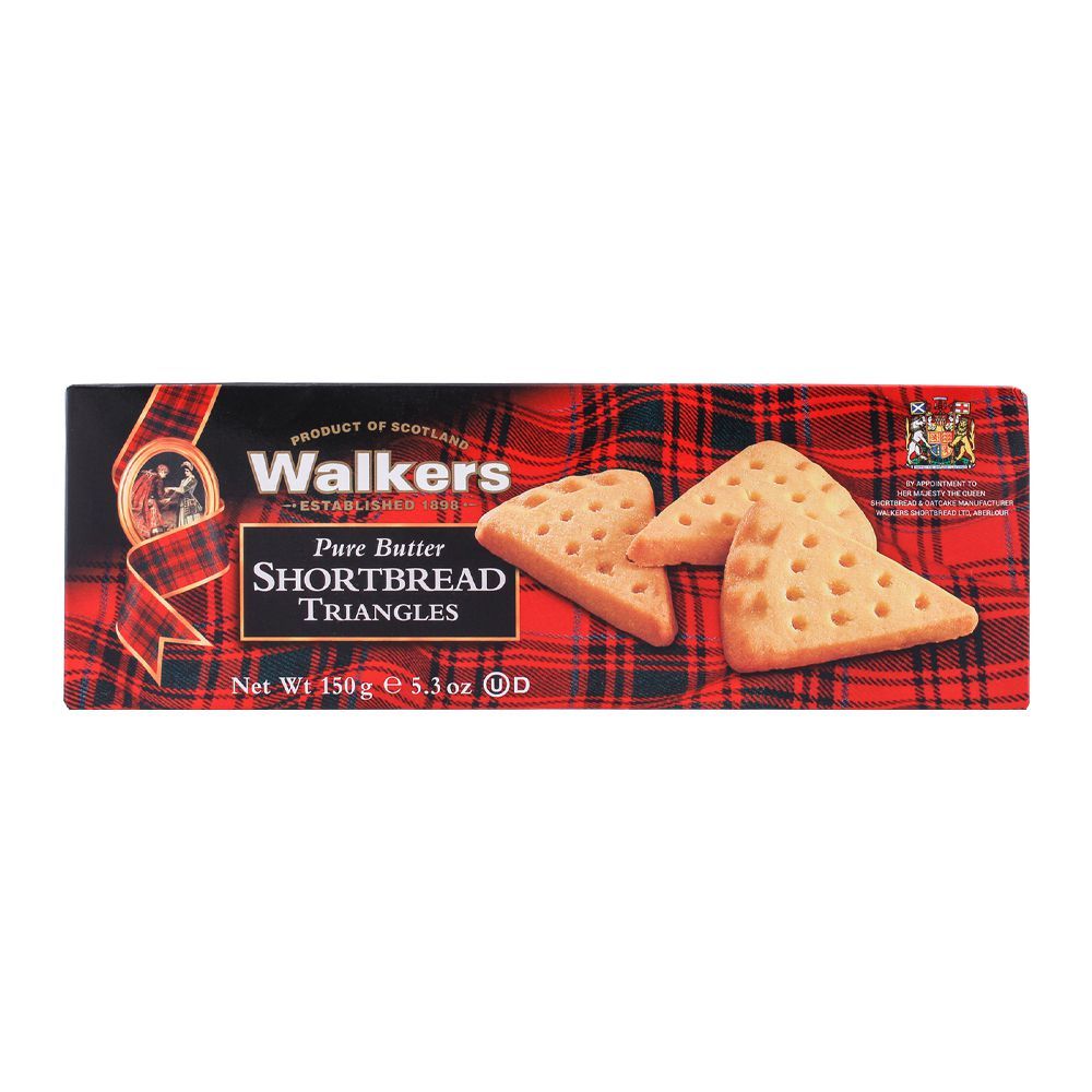 Walkers Pure Butter Shortbread Triangles