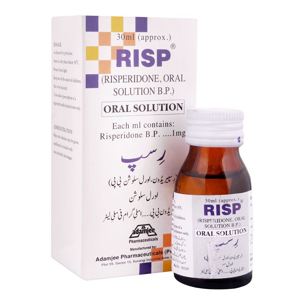 Adamjee Pharmaceuticals Risp Oral Solution, 30ml
