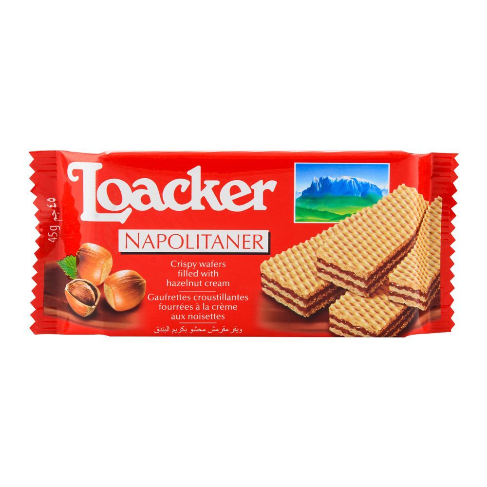Loacker Napolitaner Wafers 45gm