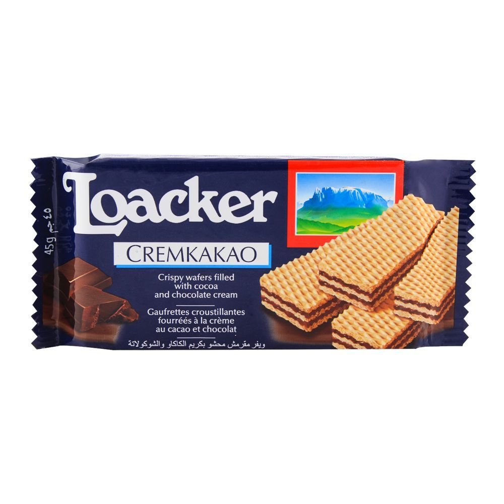 Loacker Cremkakao Wafers 45gm