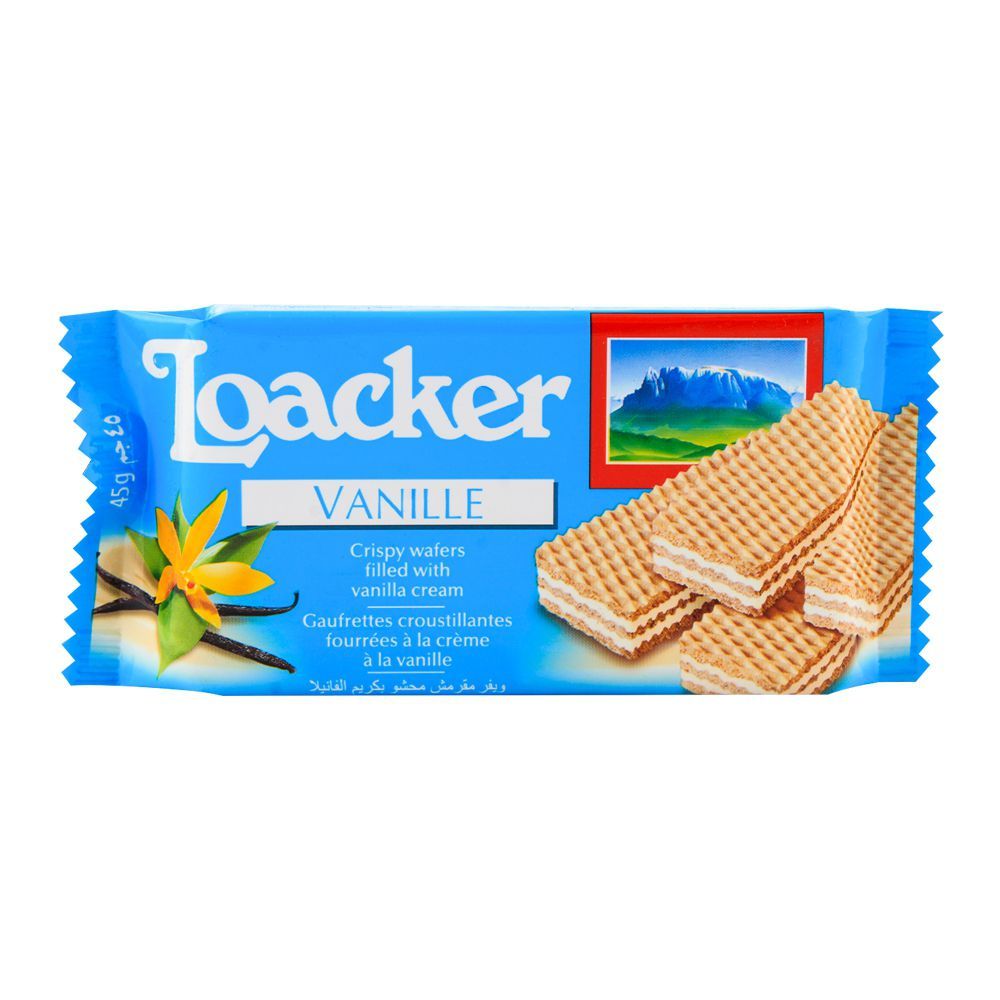 Loacker Vanille Wafers 45gm