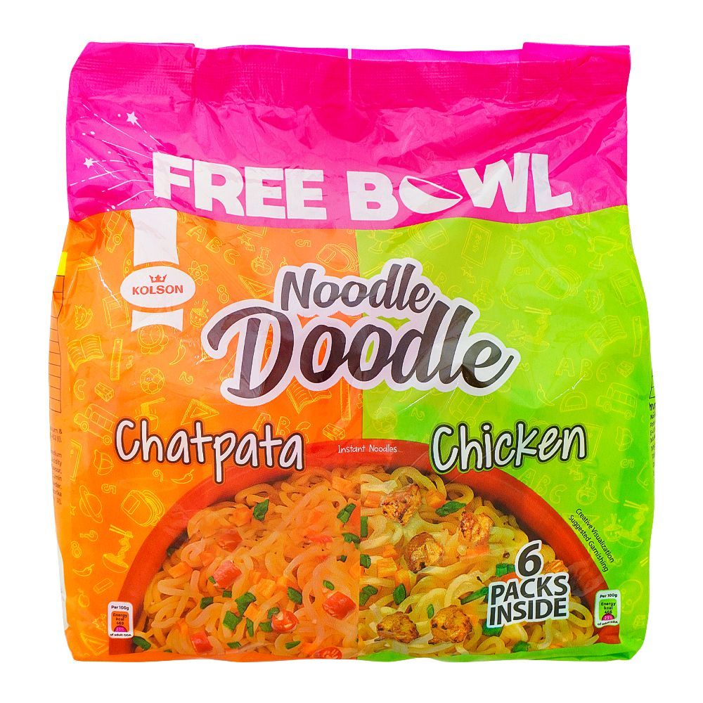 Purchase Kolson Noodles Doodle Chatpata + Chicken Flavor, With Free ...