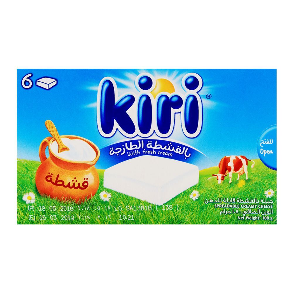 Kiri Cheese 6 Portion 108gm