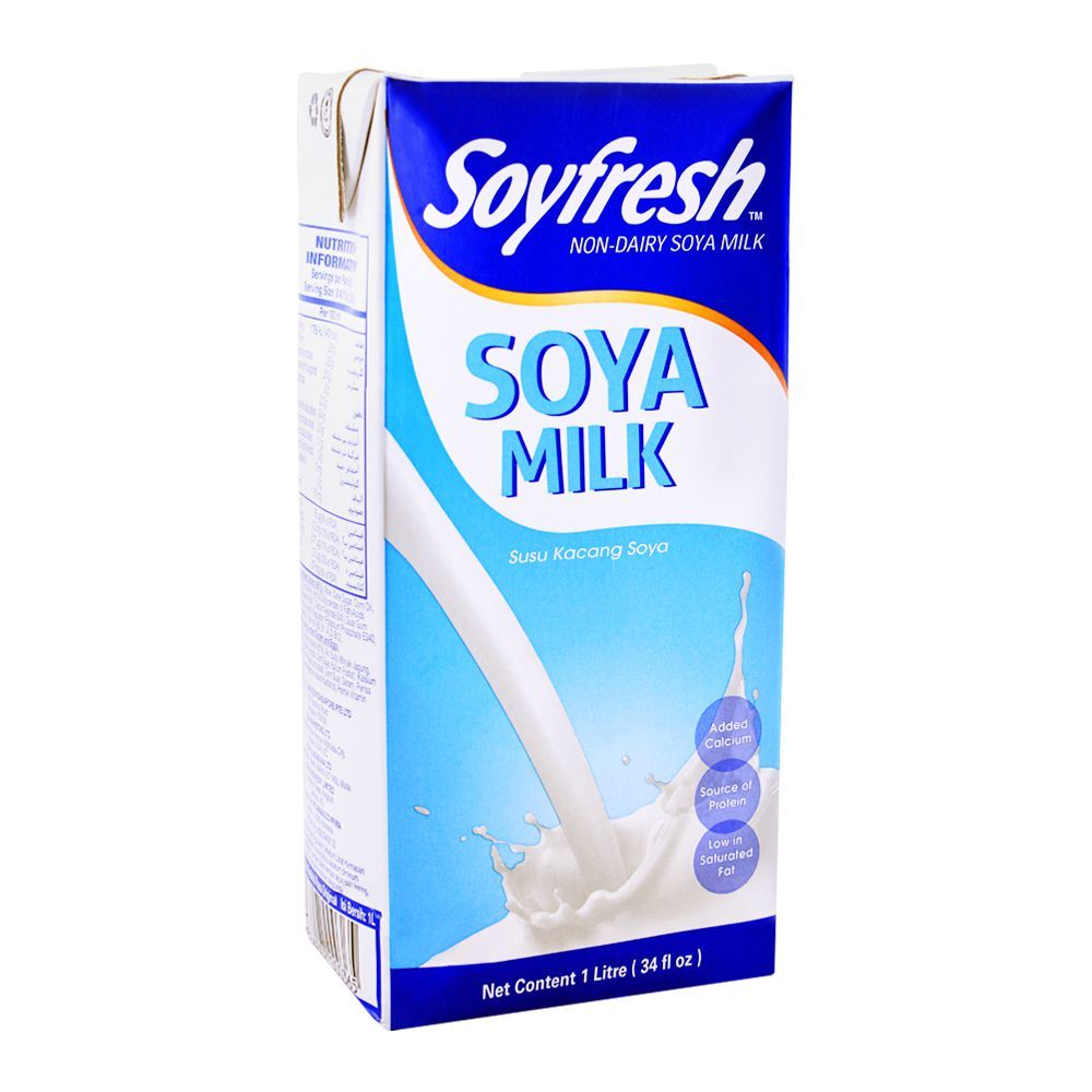 Soyfresh Soya Milk, Non-Dairy Soya, 1 Liter