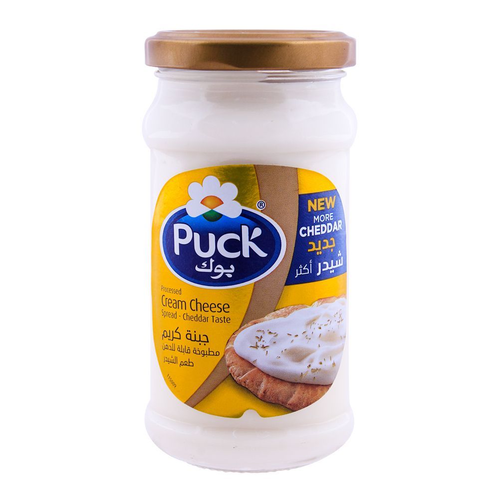 Puck Cheddar Cream Cheese Spread 240g