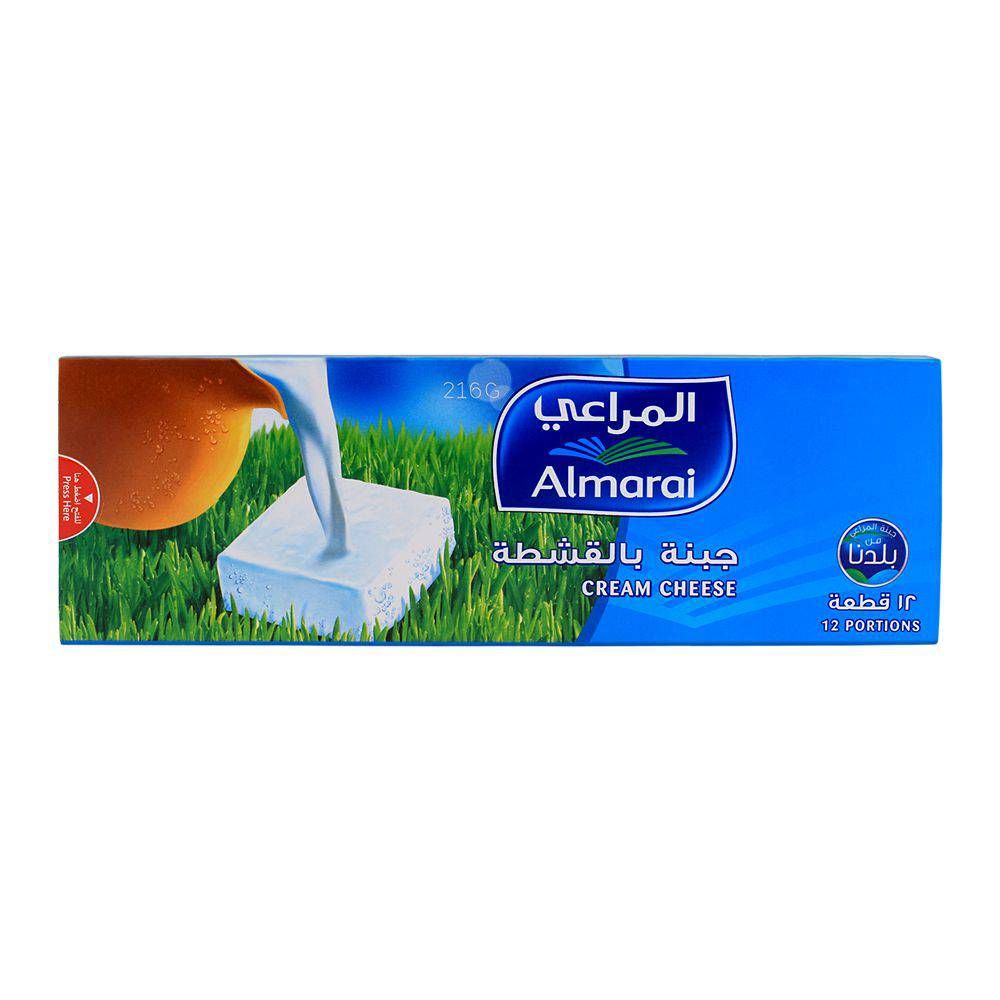 Almarai Cream Cheese Portion, 12-Pack, 216g