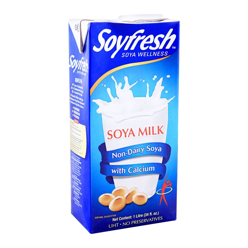 Soyfresh Soya Milk With Calcium, Non-Dairy Soya, 1 Liter