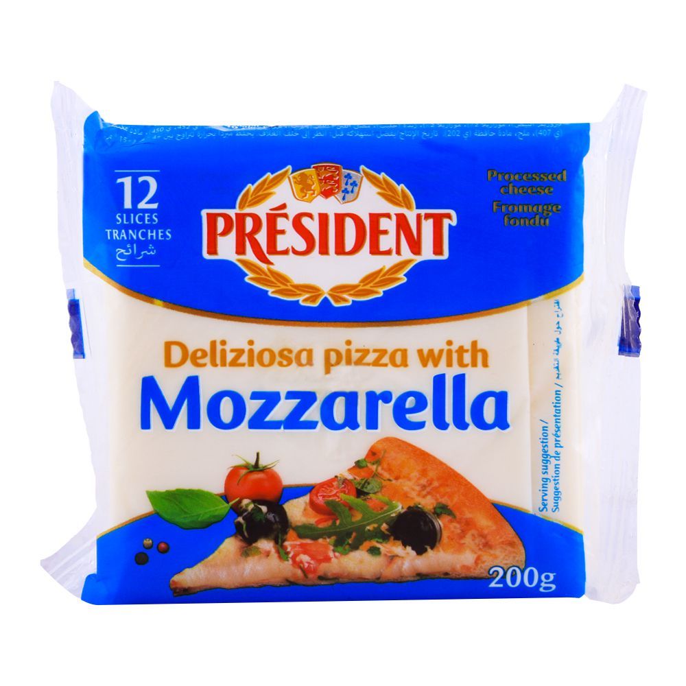 President Mozzarella Slices 12-Pack