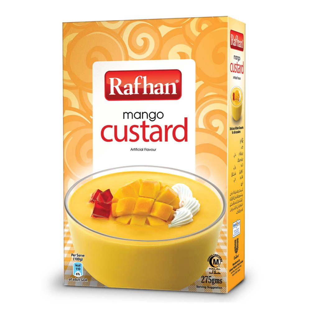 Rafhan Mango Custard 275g