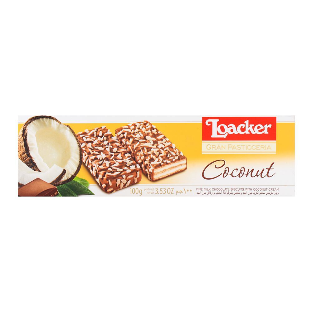 Loacker Coconut Biscuits 100gm