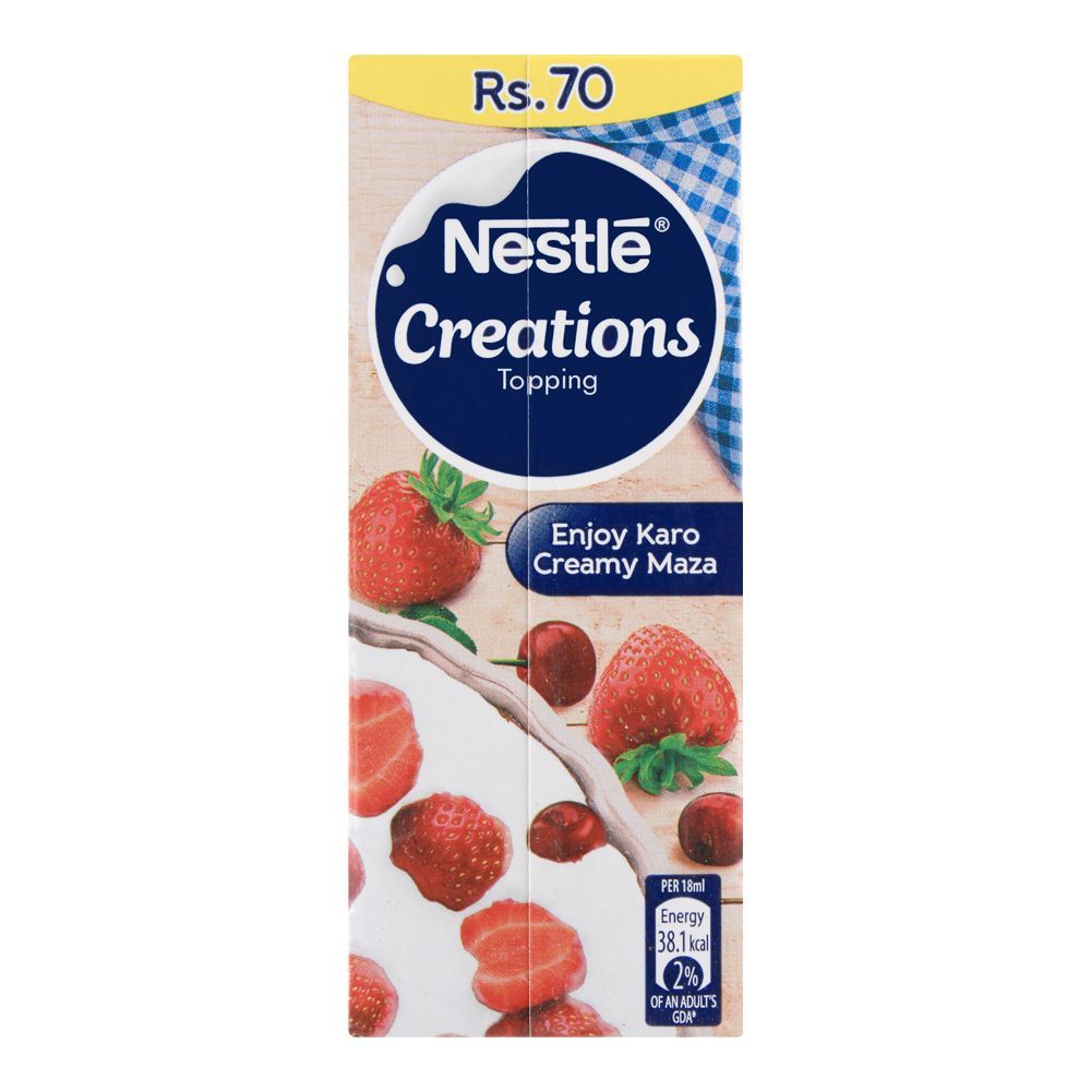 Nestle Creations Topping Cream, 180ml