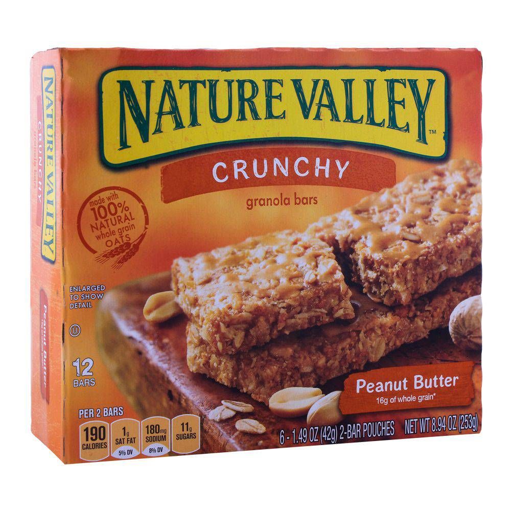 Nature Valley Peanut Butter Crunchy Granola Bars 252g