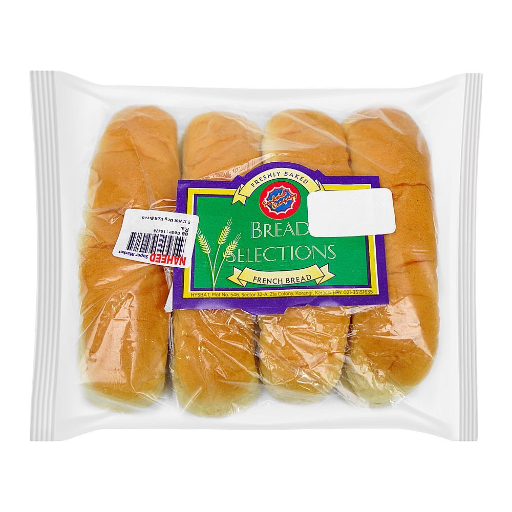 Bread Selection Hot Dog Roll Bread, 4-Pack