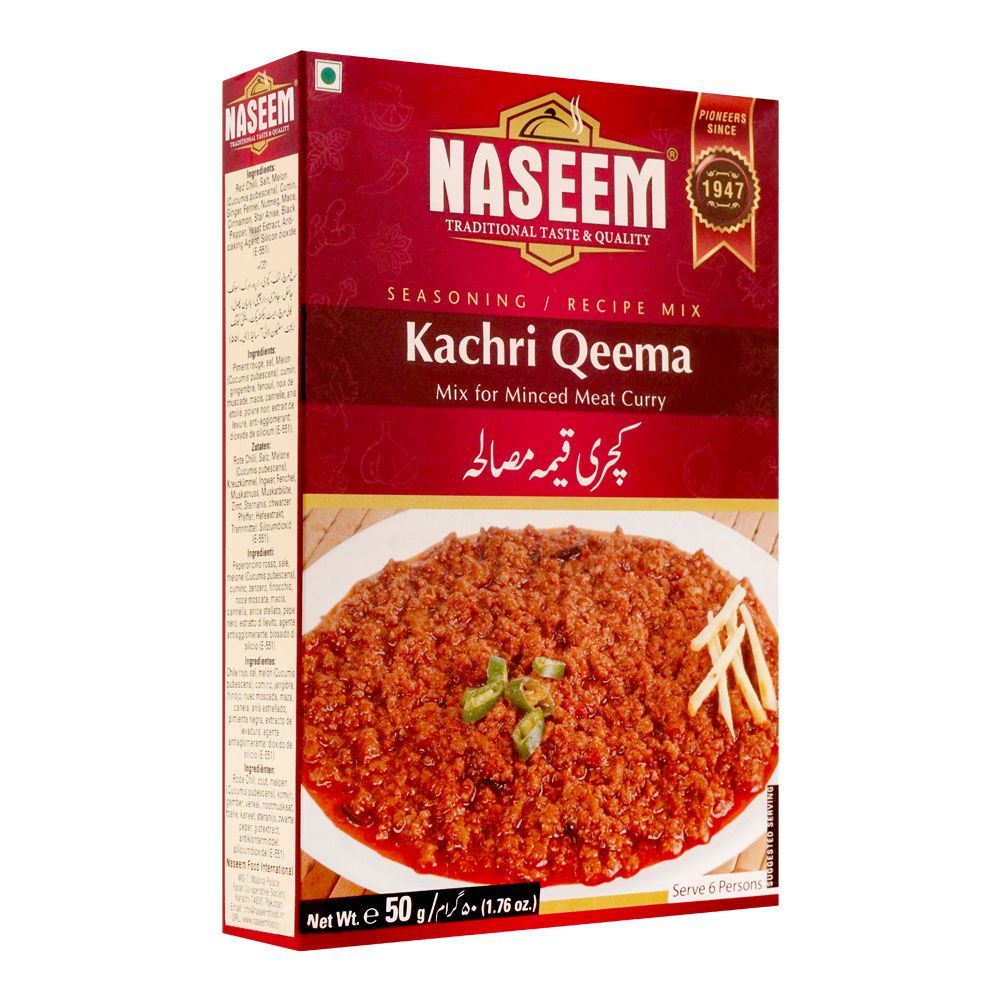 Naseem Kachri Qeema Recipe Masala, 50g