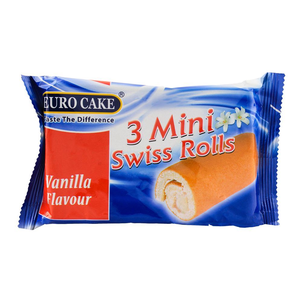 Euro Vanilla Swiss Mini Roll 3-Pack