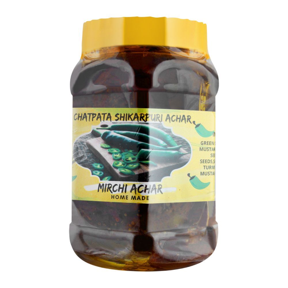 Chatpata Shikarpuri Mirchi Ka Achar (Pickle), 800g