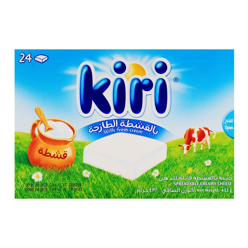 Kiri Cheese 24 Portion 432gm