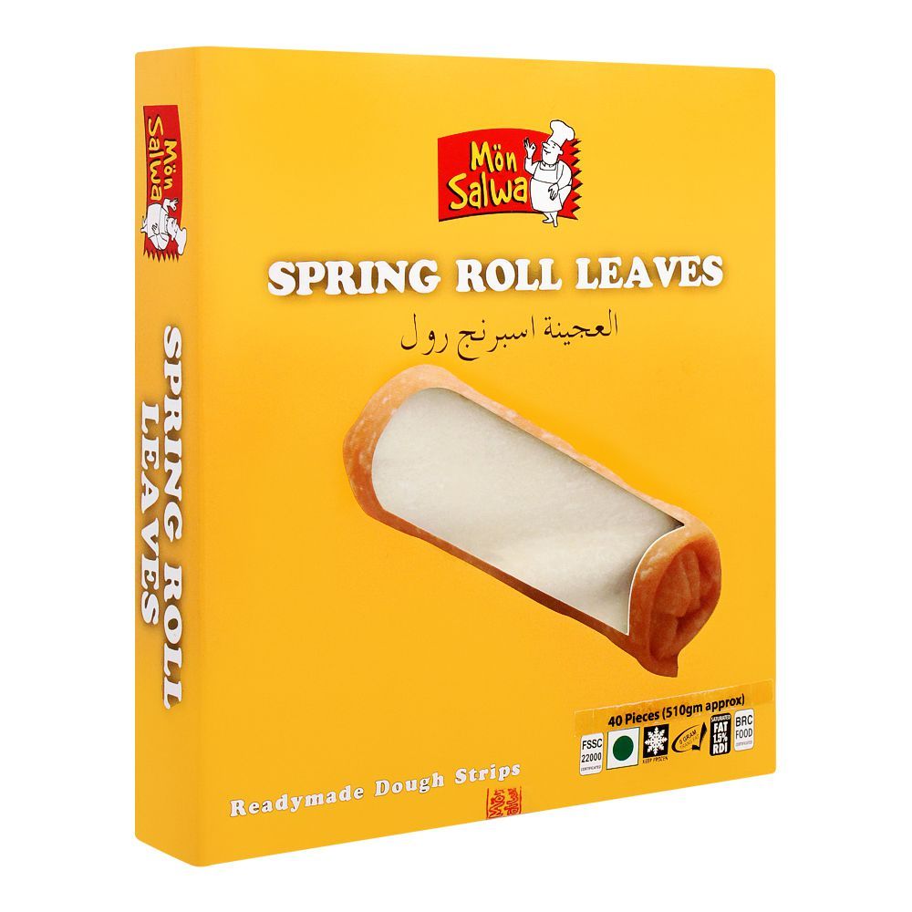 MonSalwa Spring Roll Leaves, 40-Pack, 510g