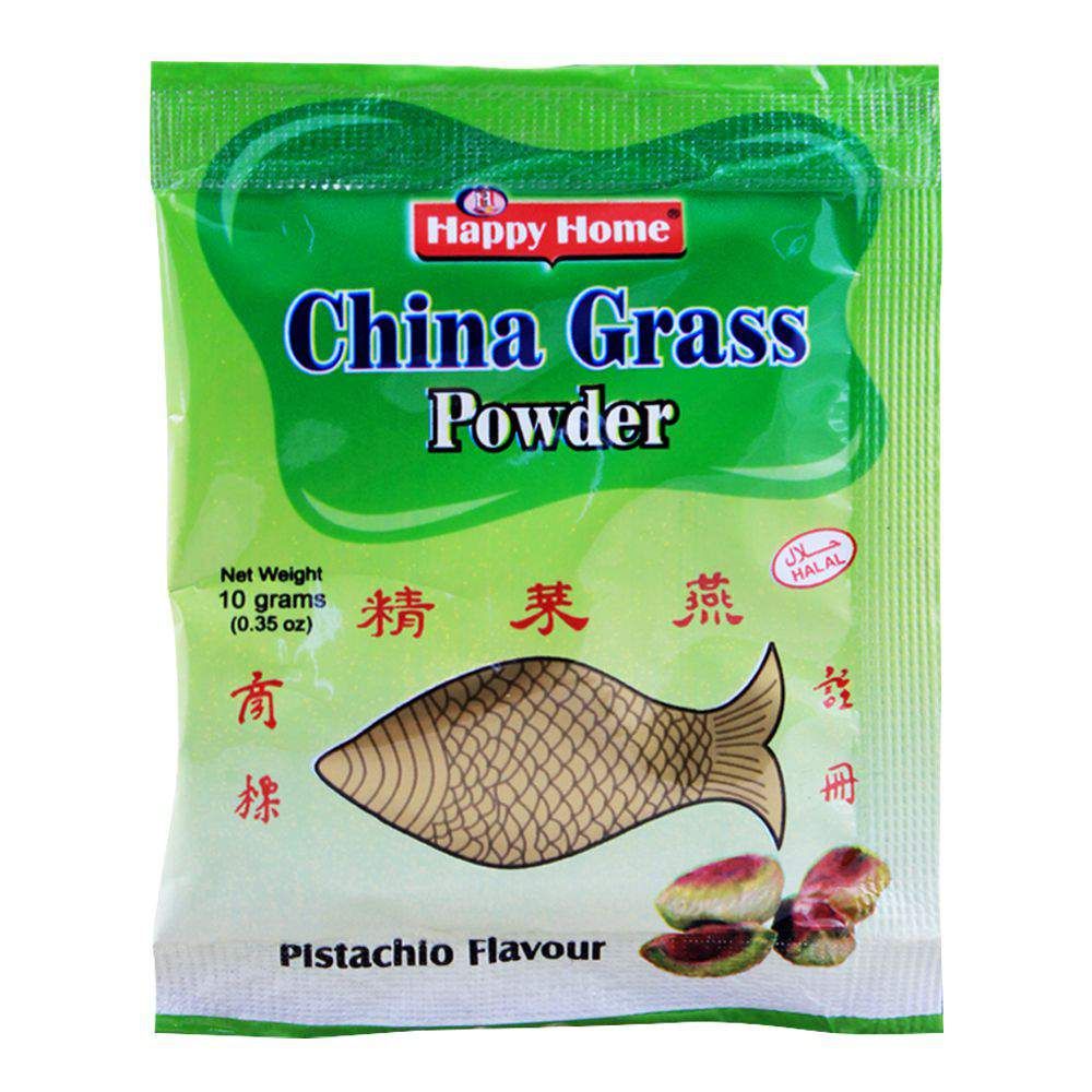 Happy Home China Grass Powder, Pistachio, 10g