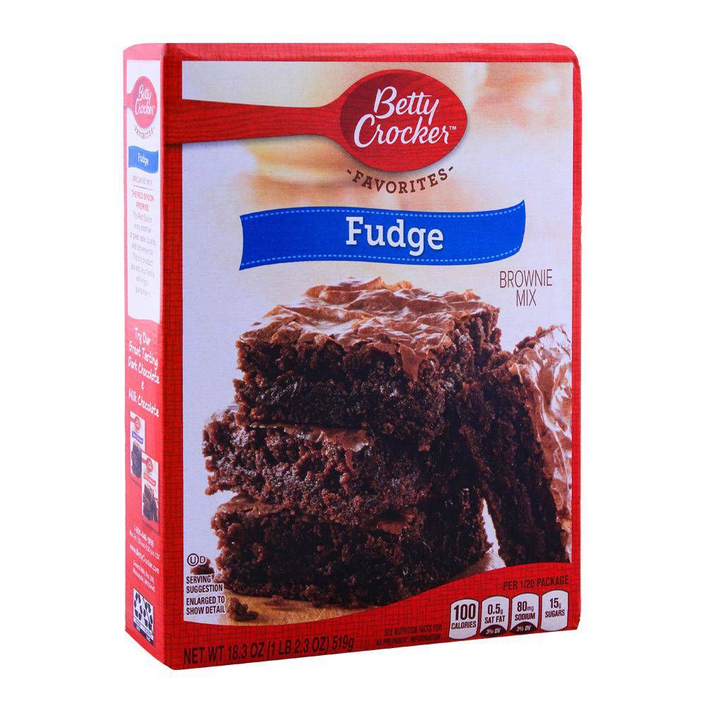 Betty Crocker Fudge Brownie Mix 519g