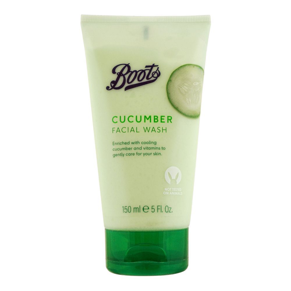 Boots Cucumber Facial Wash, 150ml