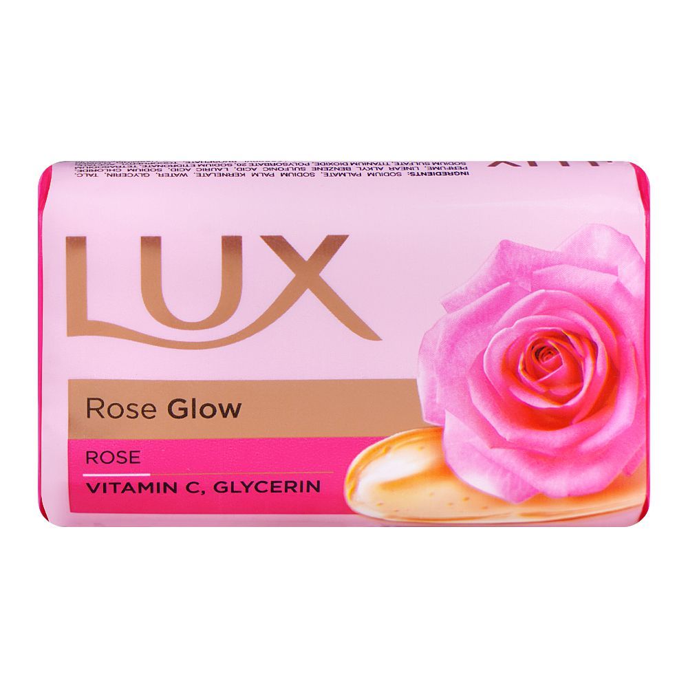 Lux Rose Glow Vitamin C and Glycerin Soap, 98g