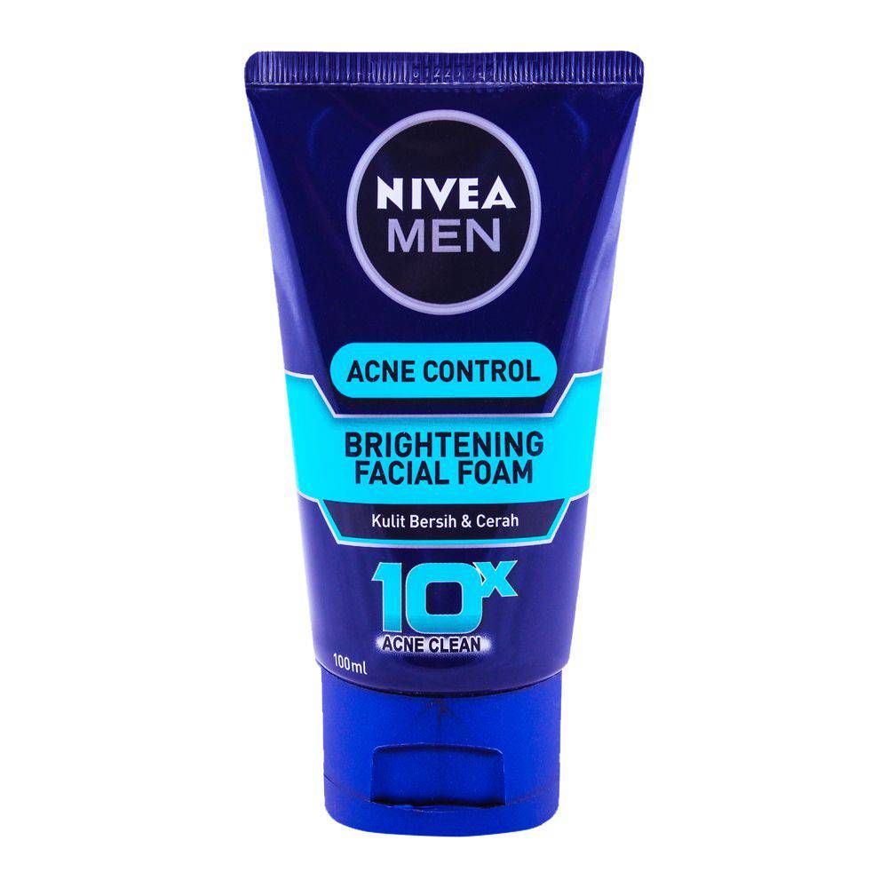Nivea Men Acne Control Brightening Facial Foam 100ml