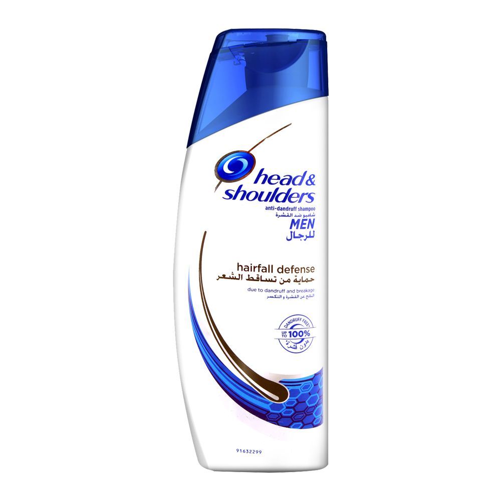 Head & Shoulders Hairfall Defense Men Anti-Dandruff Shampoo 400ml