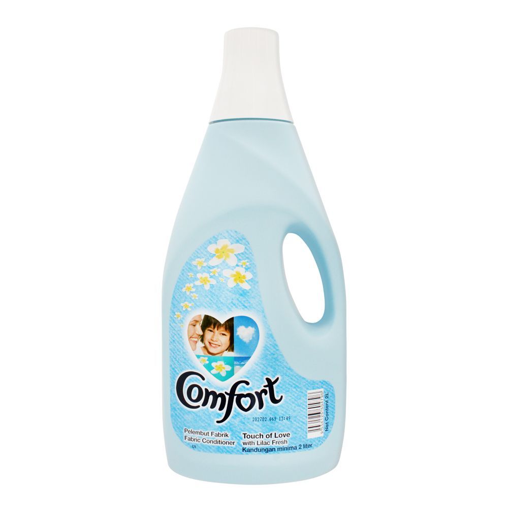 Comfort Touch Of Love Fabric Conditioner, Blue, Imported, 2 Liters