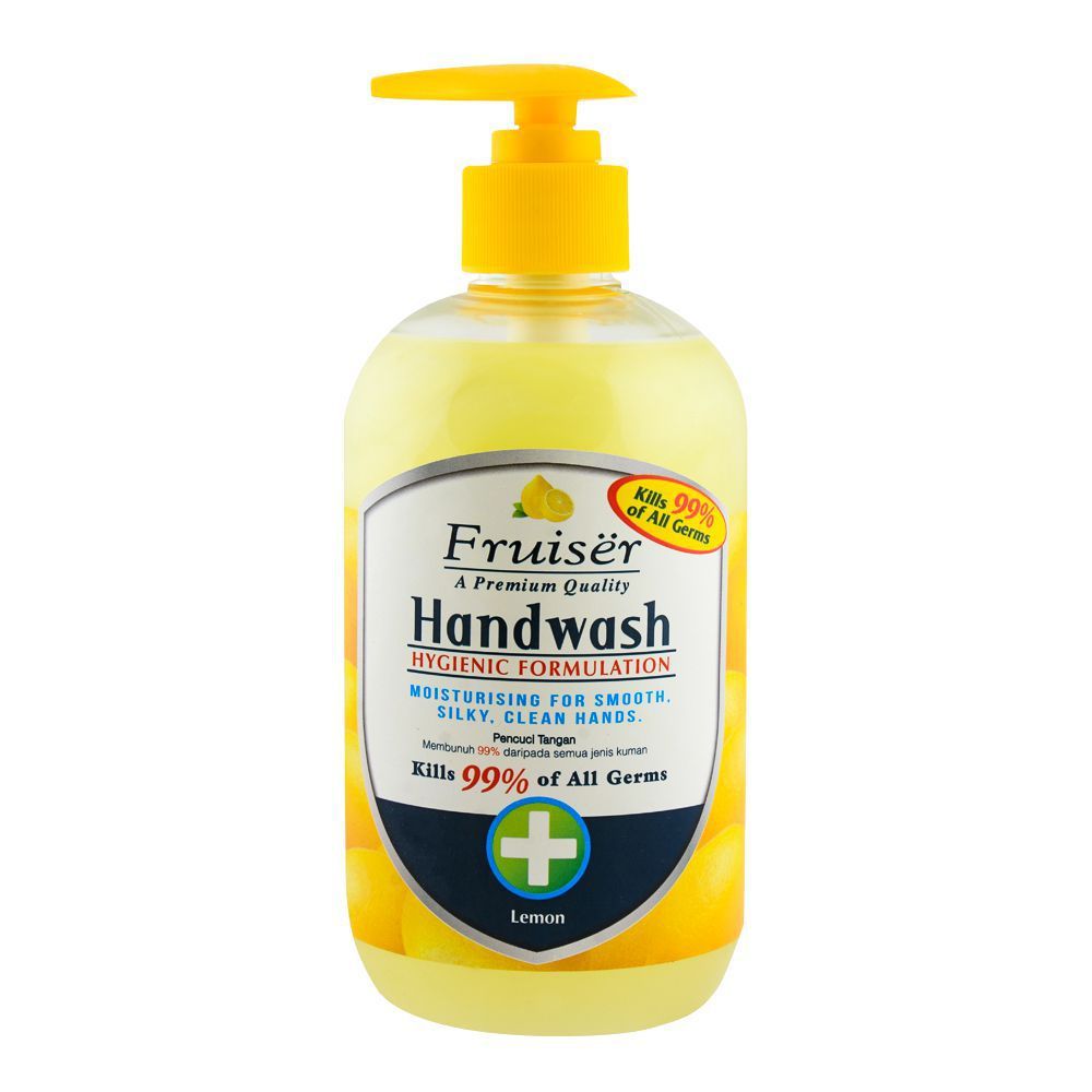 Fruiser Hand Wash Lemon 500ml